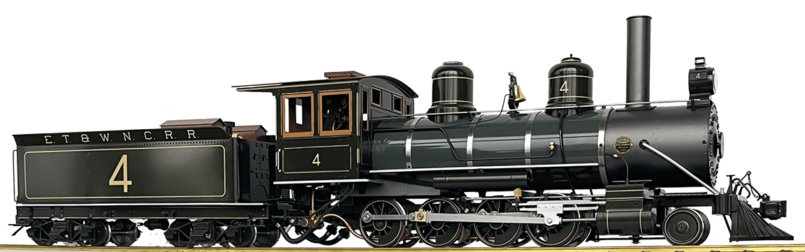 Accucraft ET&WNC and FLorence & Cripple Creek 2-8-0, Live Steam